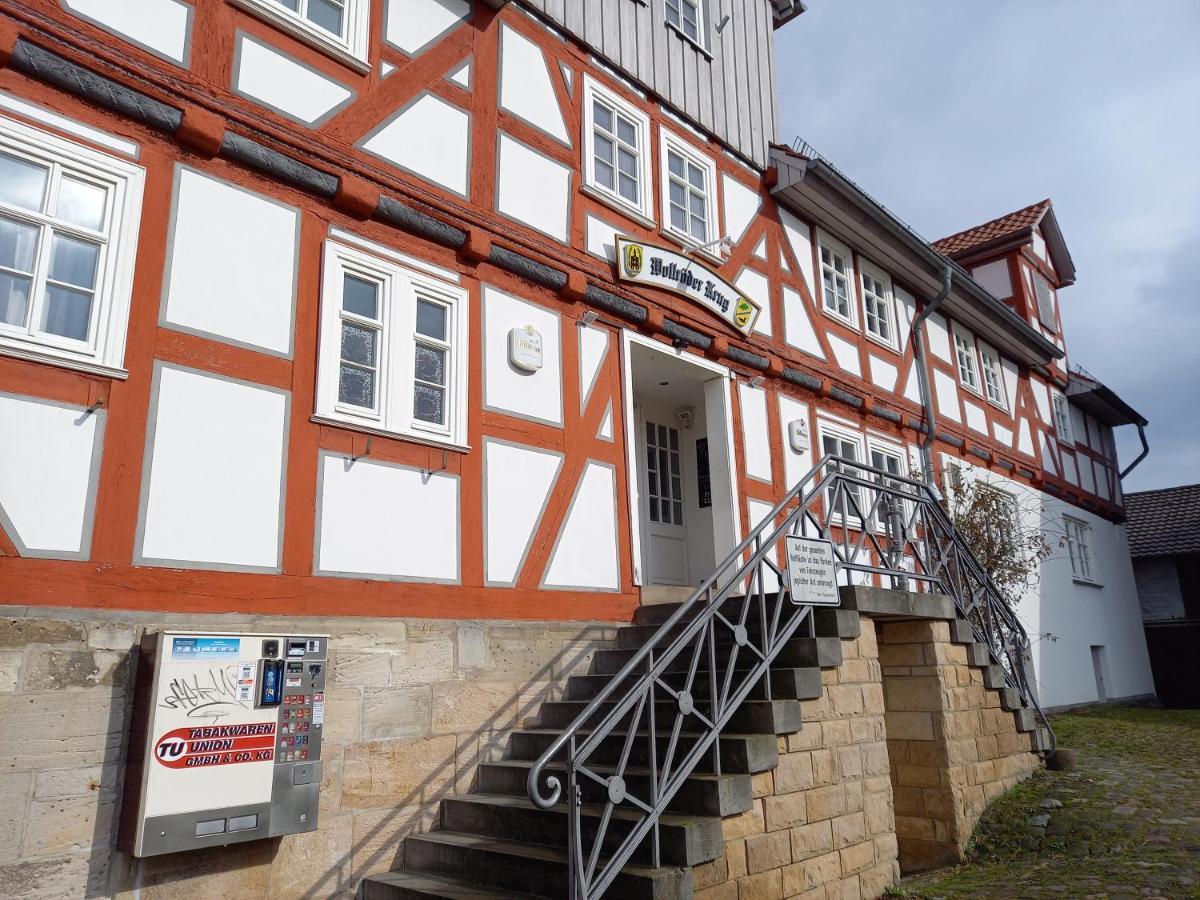Hotel Wollroeder Krug Guxhagen Exterior foto