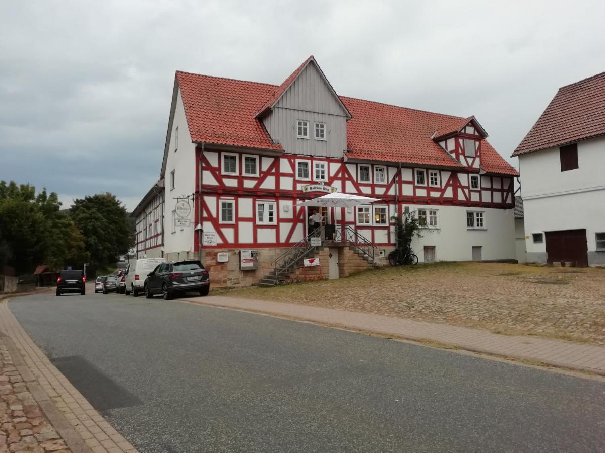 Hotel Wollroeder Krug Guxhagen Exterior foto